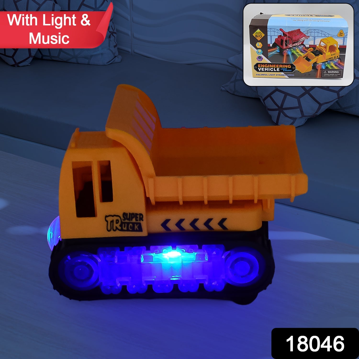 Engineering Vehicle Toys for Kids - Self-Driving Super Dump Truck Toy | Self-Driving Trucks, Engineering truck Electric Vehicle Toys boys birthday gift toys (1 Pc) Engineering Vehicle Toys for Kids - Self-Driving Super Dump Truck Toy | Self-Driving Trucks, Engineering truck Electric Vehicle Toys boys birthday gift toys (1 Pc)